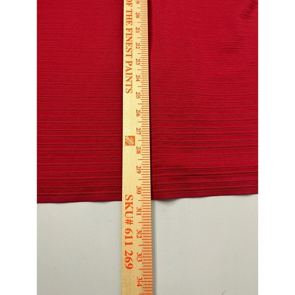 Nike Golf Tiger Woods Collection Polo Shirt Dri Fit Red Striped Mens Size XL - Picture 12 of 16